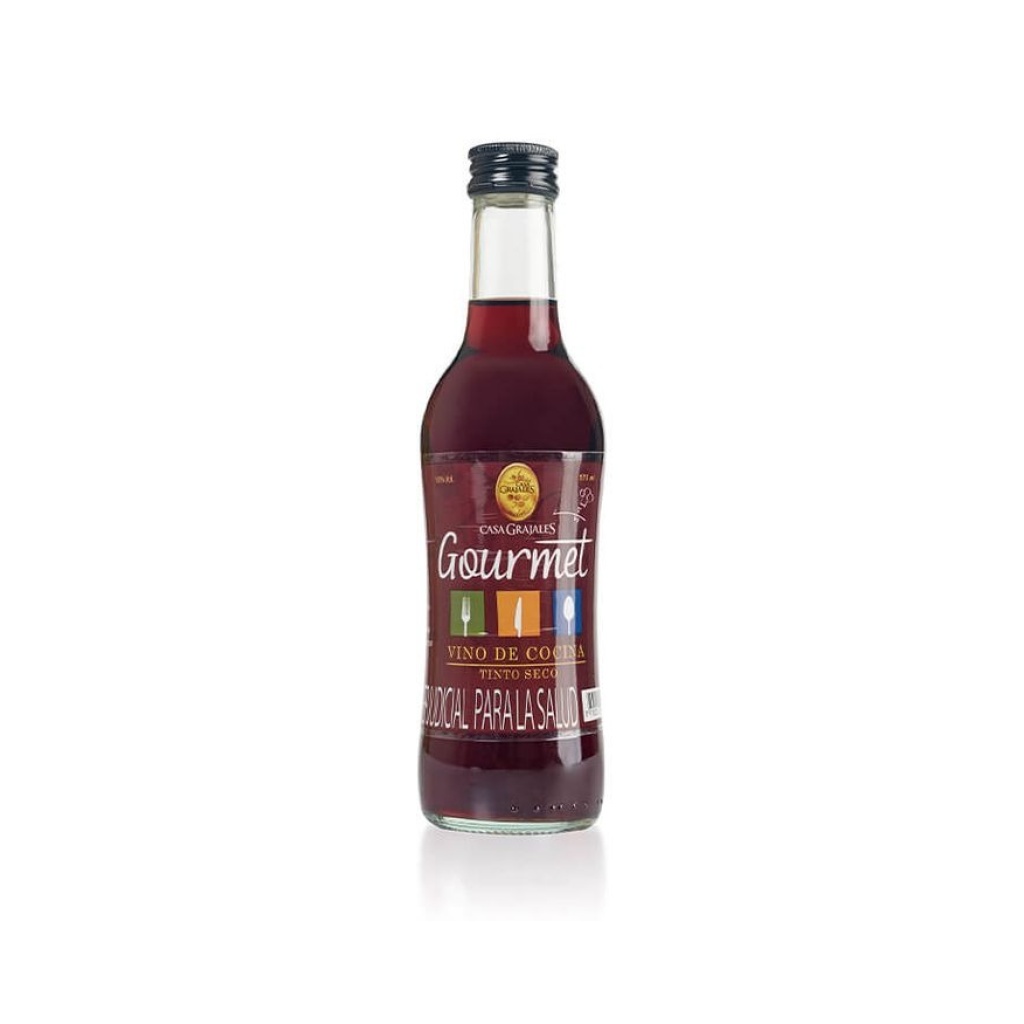 VINO TINTO SECO GOURMET x 275 cc