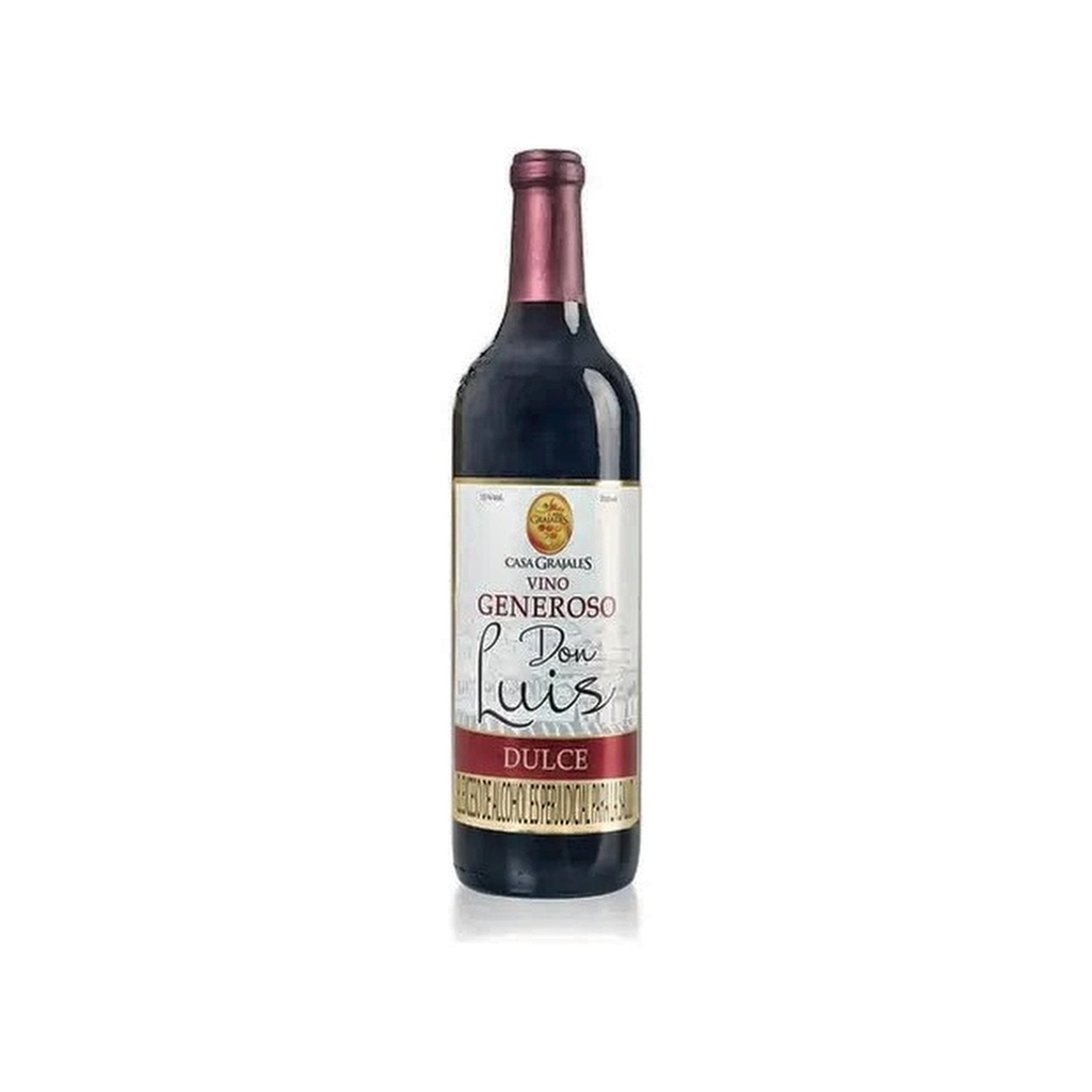VINO GENEROSO DON LUIS x 750 cc