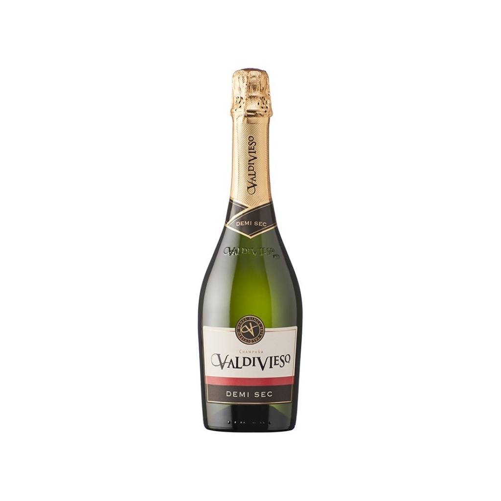 VINO VALDIVIESO ESPUMANTE GRAND DEMI SEC x 750 cc