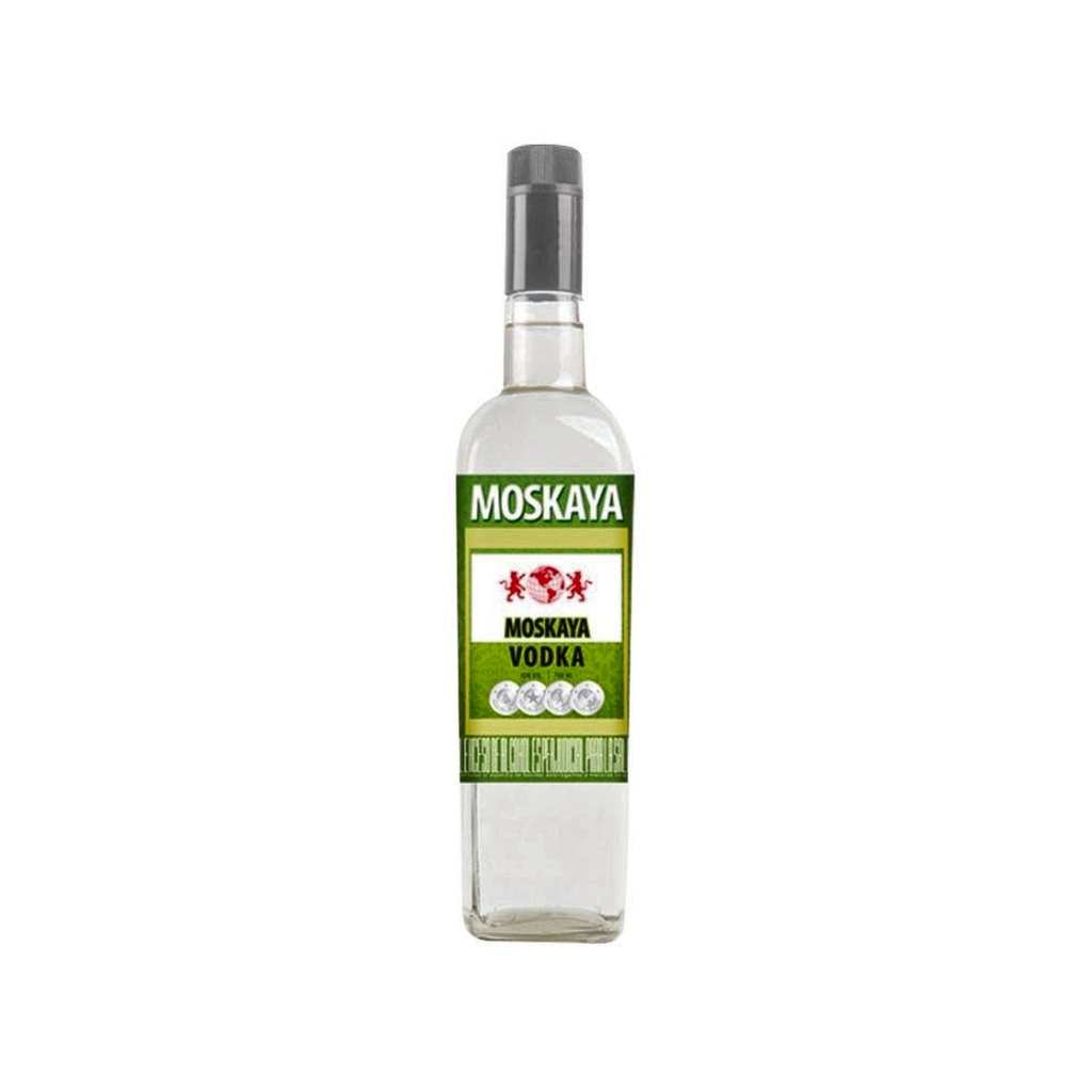 LICOR VODKA MOSKAYA x 750 cc