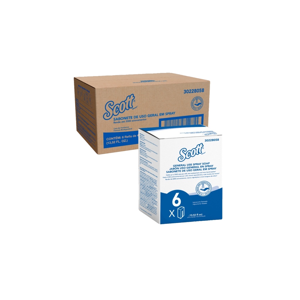JABON EN SPRAY SCOTT ESSENTIAL 30228058/30246471 BOL X 400CC