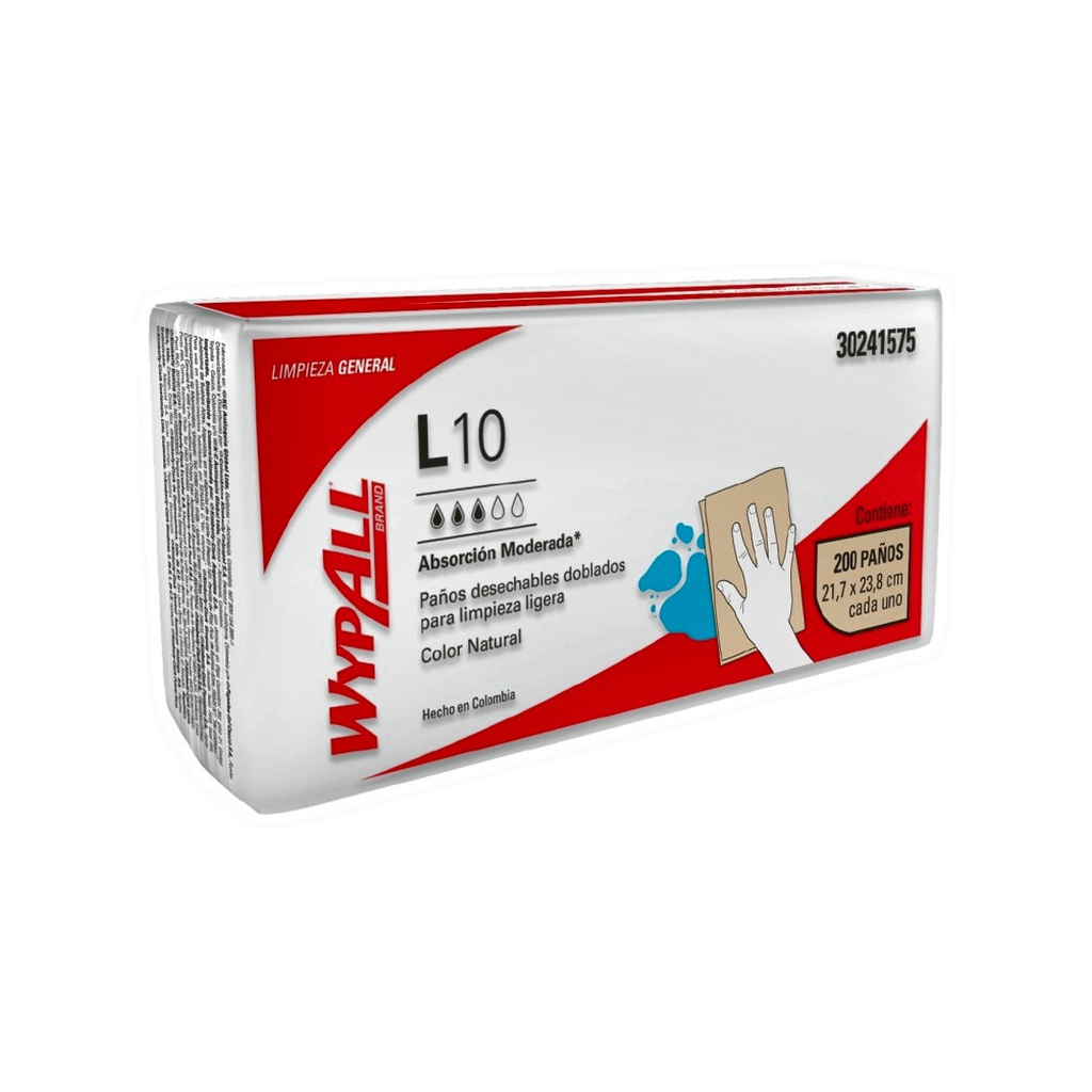 WYPALL L-10 HS/DISPENSADO 30241575 CJ x 25 PAQ