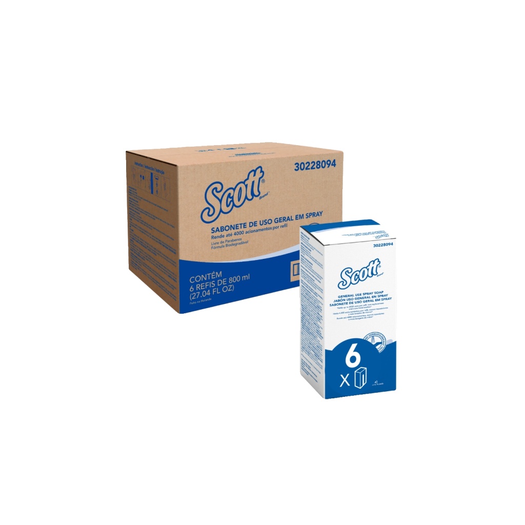 JABON EN SPRAY SCOTT HANDLOTION 30228094 BOL X 800CC