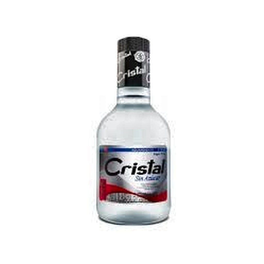 CRISTAL SIN AZÚCAR VIDRIO X 375 CC