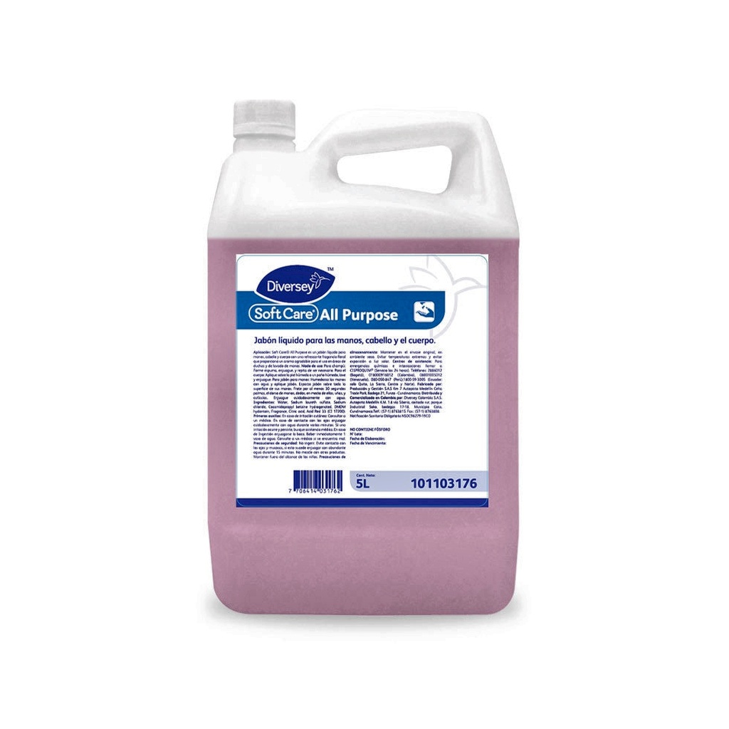 SOFT CARE ALL PURPOSE 2x5L CO 101103176 GAL X 5 LTS