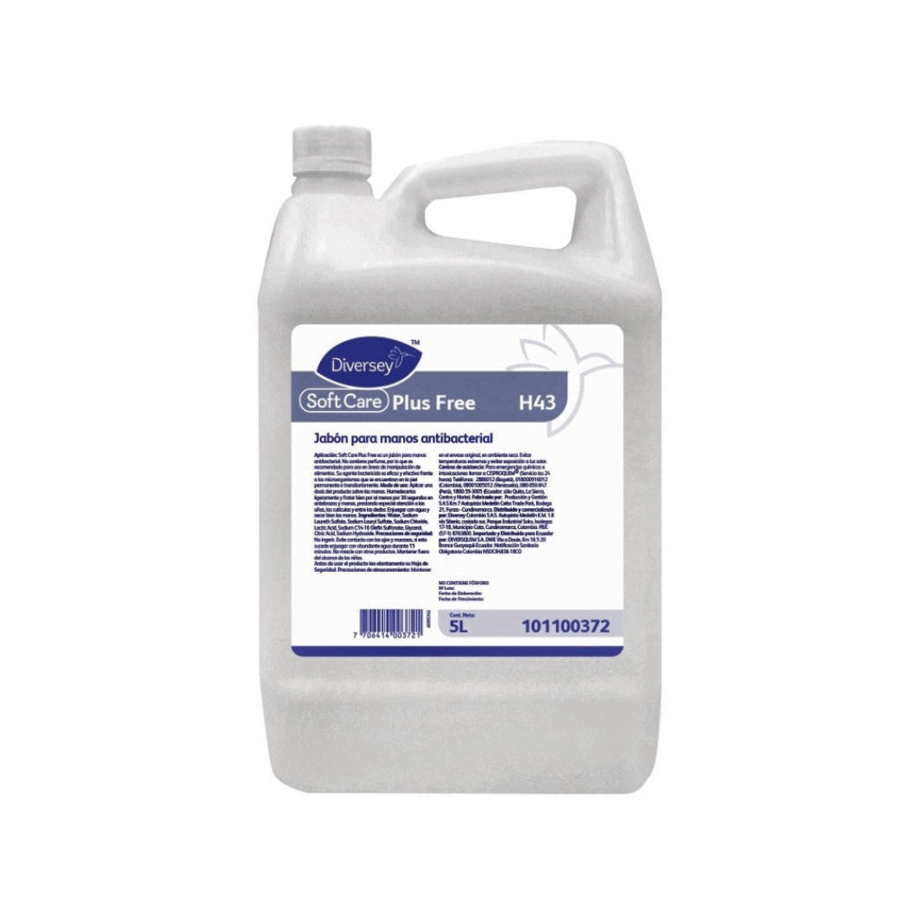 SOFT CARE PLUS FREE 101100372/9297844 GAL X 5 LT