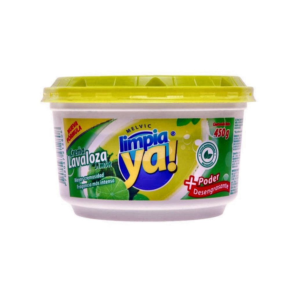 CREMA LAVALOZA LIMON x 450g LIMPIAYA 472108074 UNIDAD