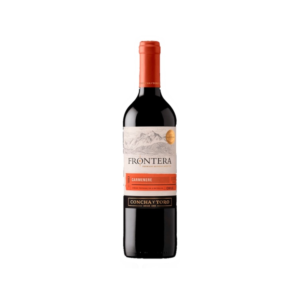 VINO FRONTERA CARMENERE x 750 cc PAG 2 LLEV 3 PACK