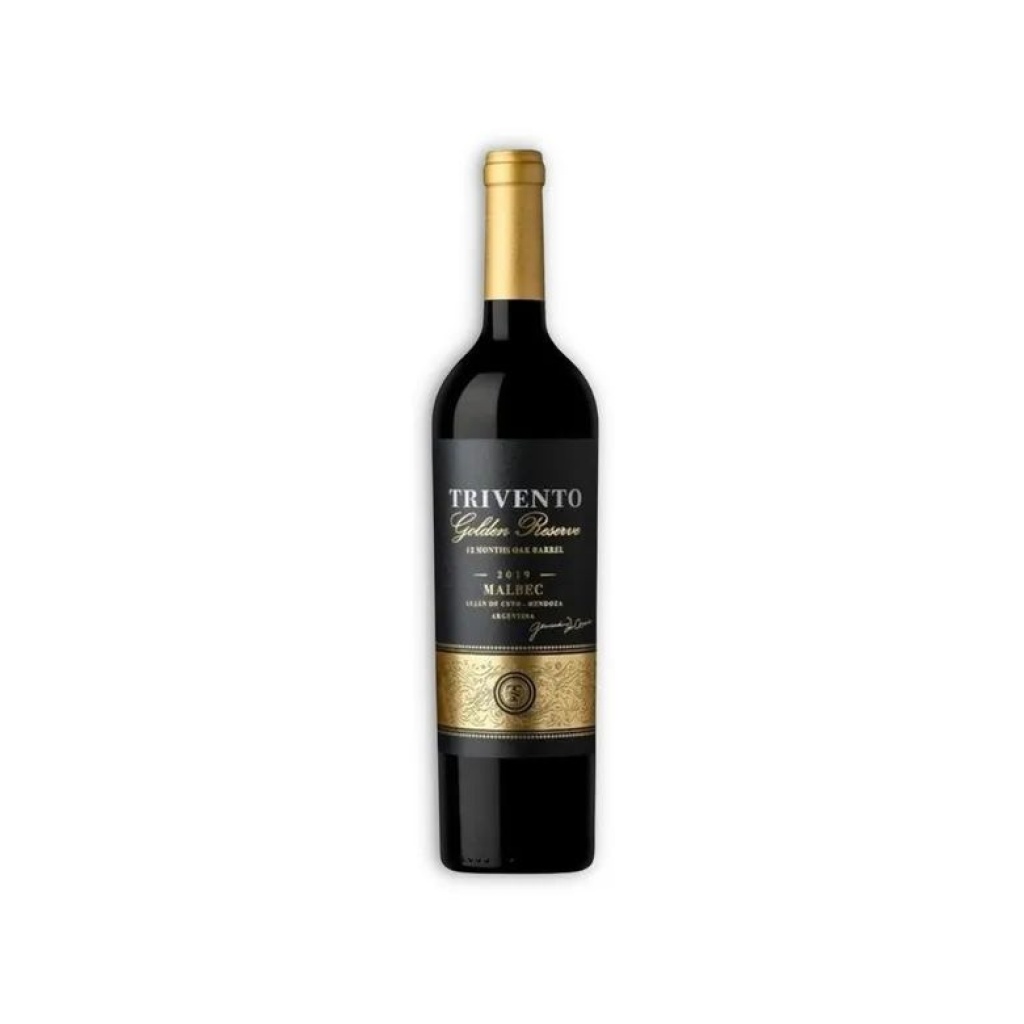 VINO TRIVENTO GOLDEN RESERVE MALBEC x 750 cc