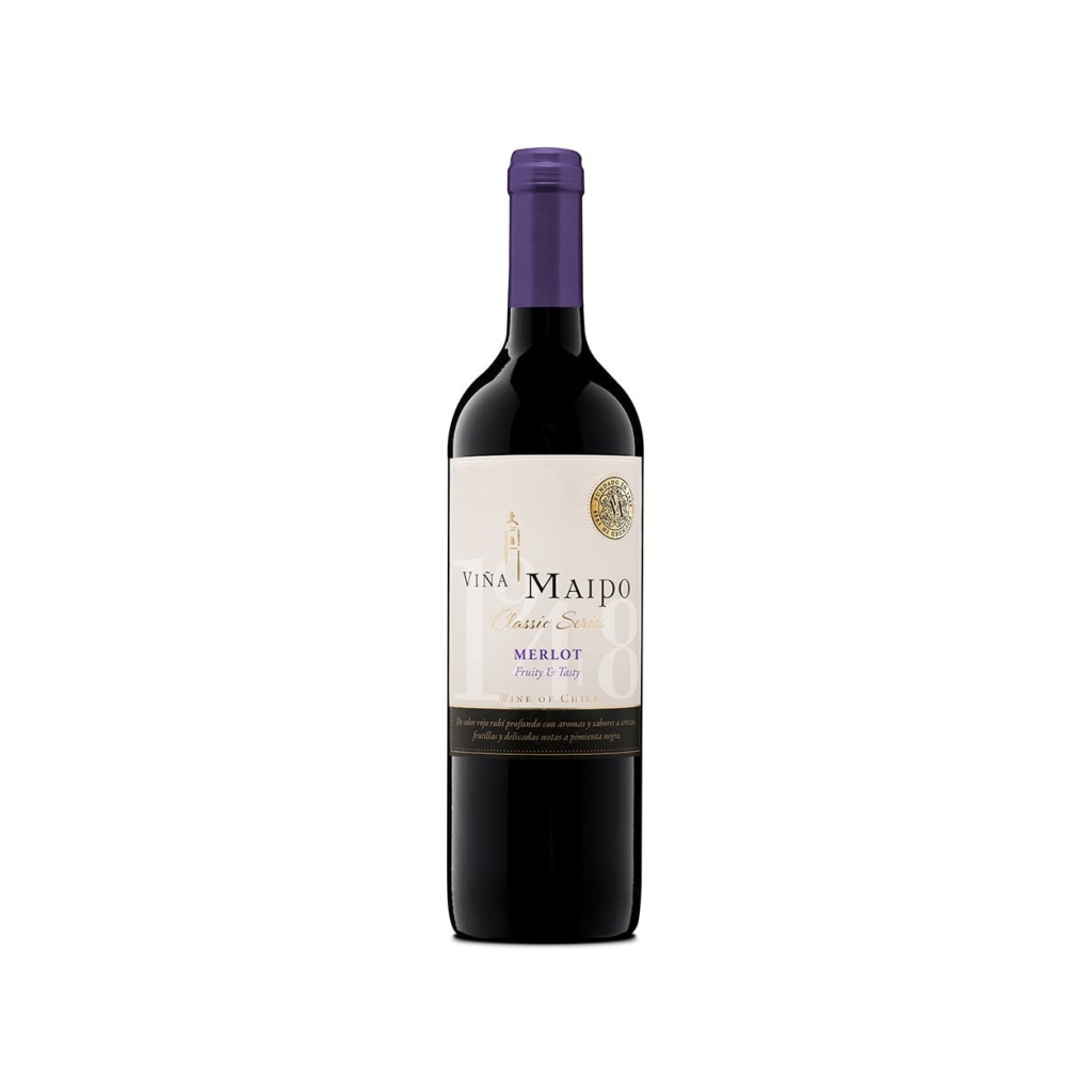 VINO MAIPO CLASSIC SERIES MERLOT x 750 cc