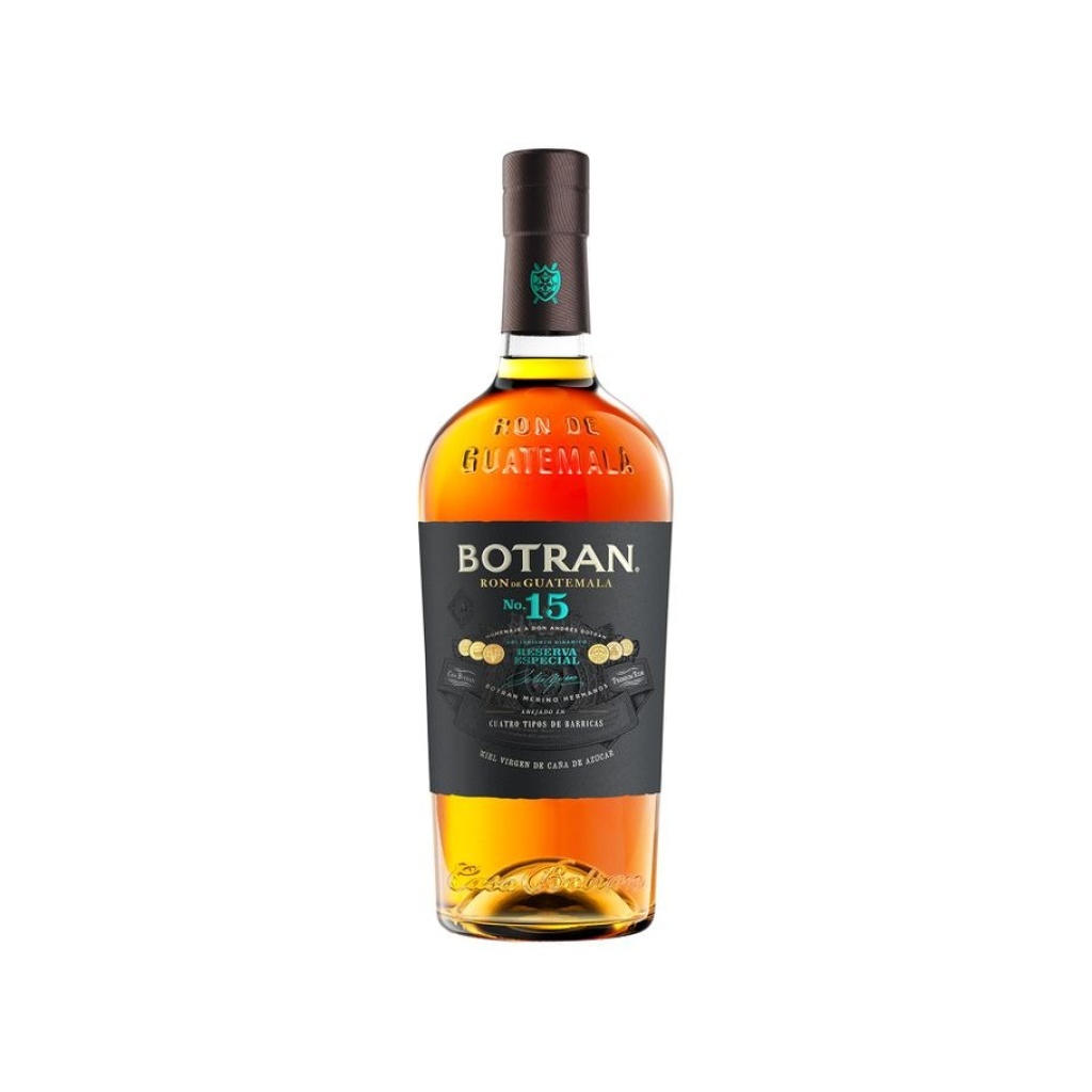 RON BOTRAN 15 AÑOS AÑEJO RESERVA x 750 cc