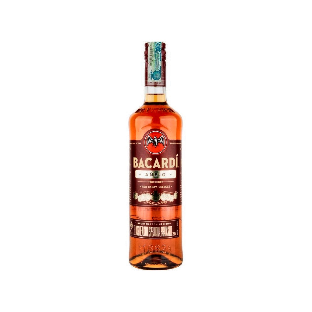 RON BACARDI AÑEJO x 750 cc