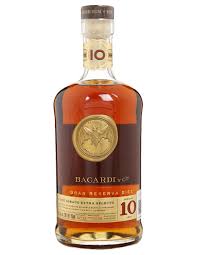RON BACARDI GRAN RESERVA 10 AÑOS x 750 cc
