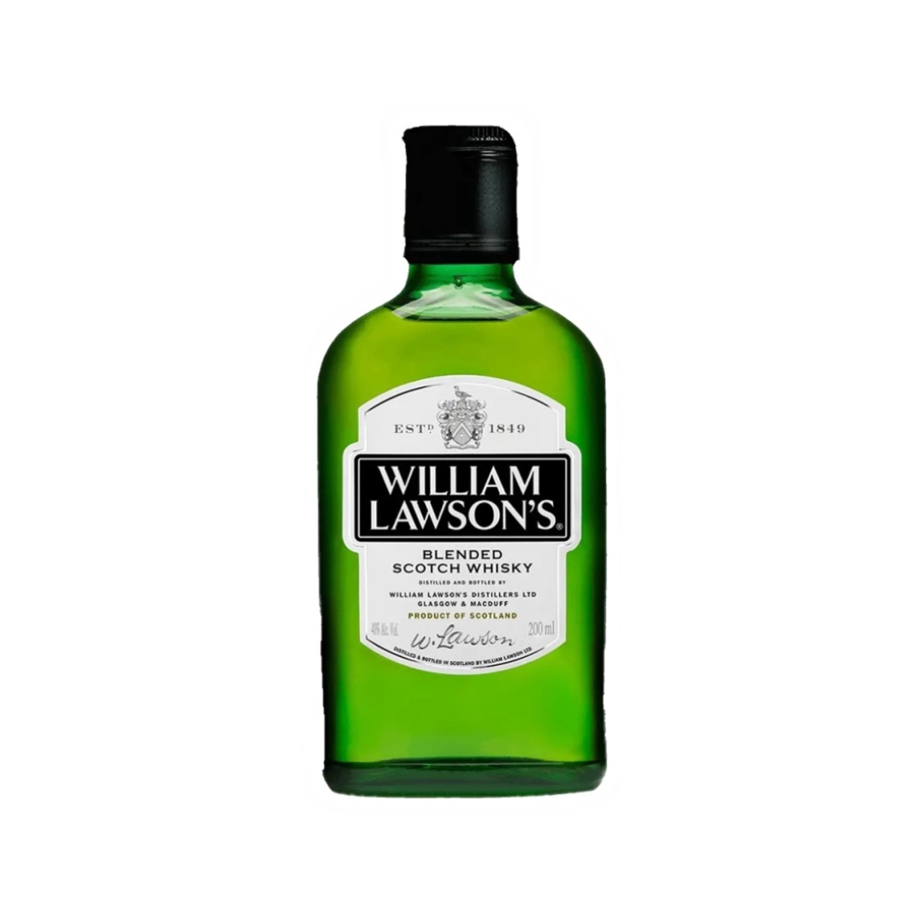 WHISKY WILLIAM LAWSONS FINEST BLENDED x 200 cc N