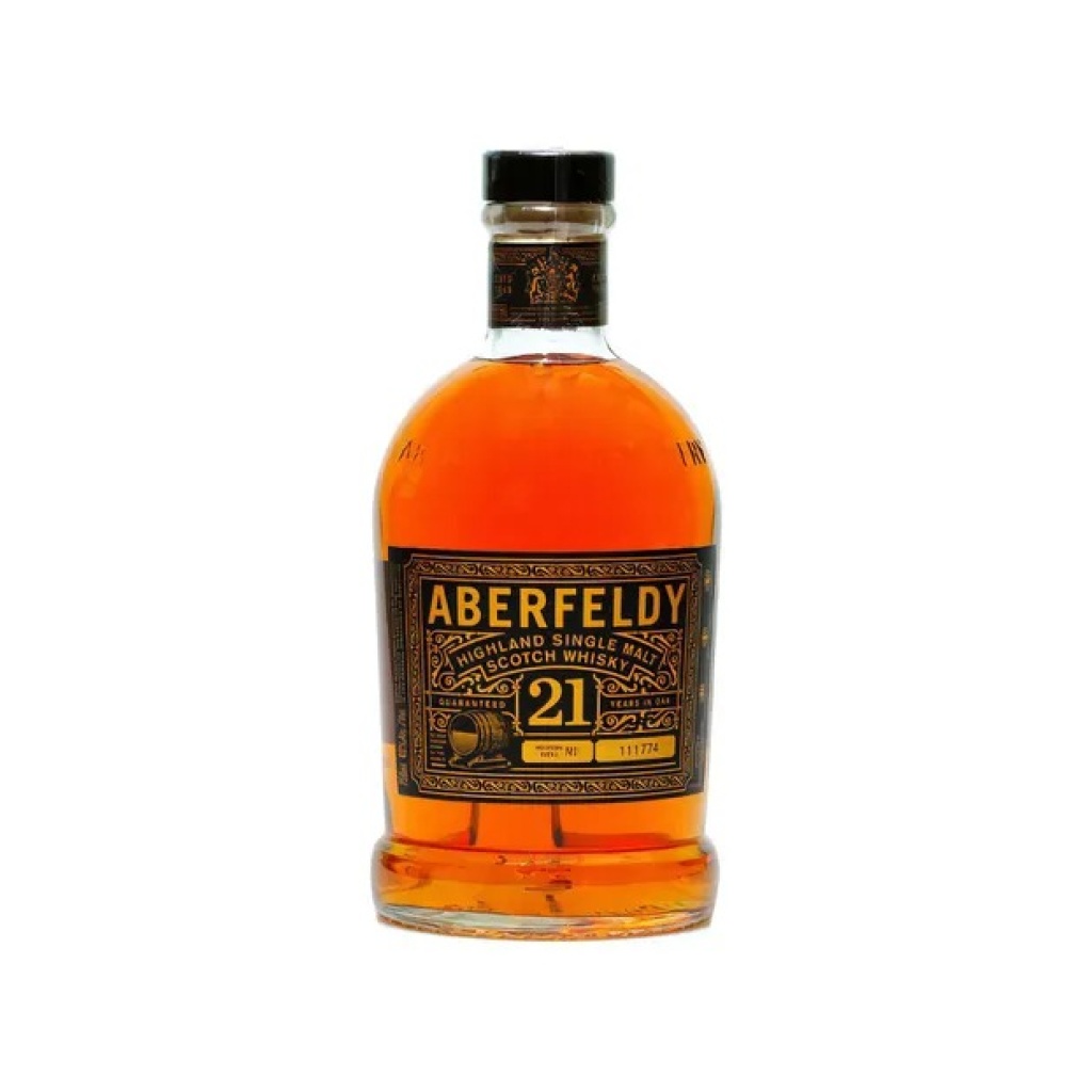 WHISKY ABERFELDY 21 YEARS x 750 cc