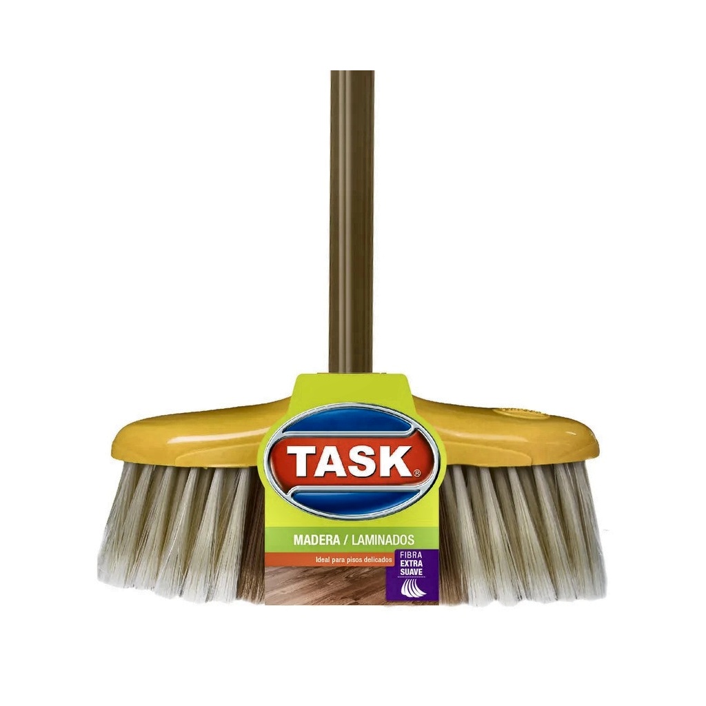 ESCOBA TASK MADERA EXTRA SUAVE C/METALICO  RF_635615