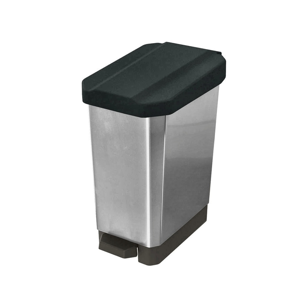 CANECA PAPELERA ESTRABINS PEDAL NEGRO IML METAL 22 LT 4-1040717_EMP 4
