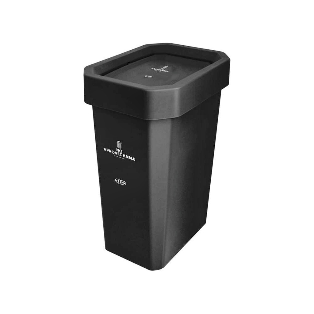 CANECA PAPELERA ESTRABINS VAIVEN 53L NEGRO NO APROVECHABLE 4-1042650_EMP 4