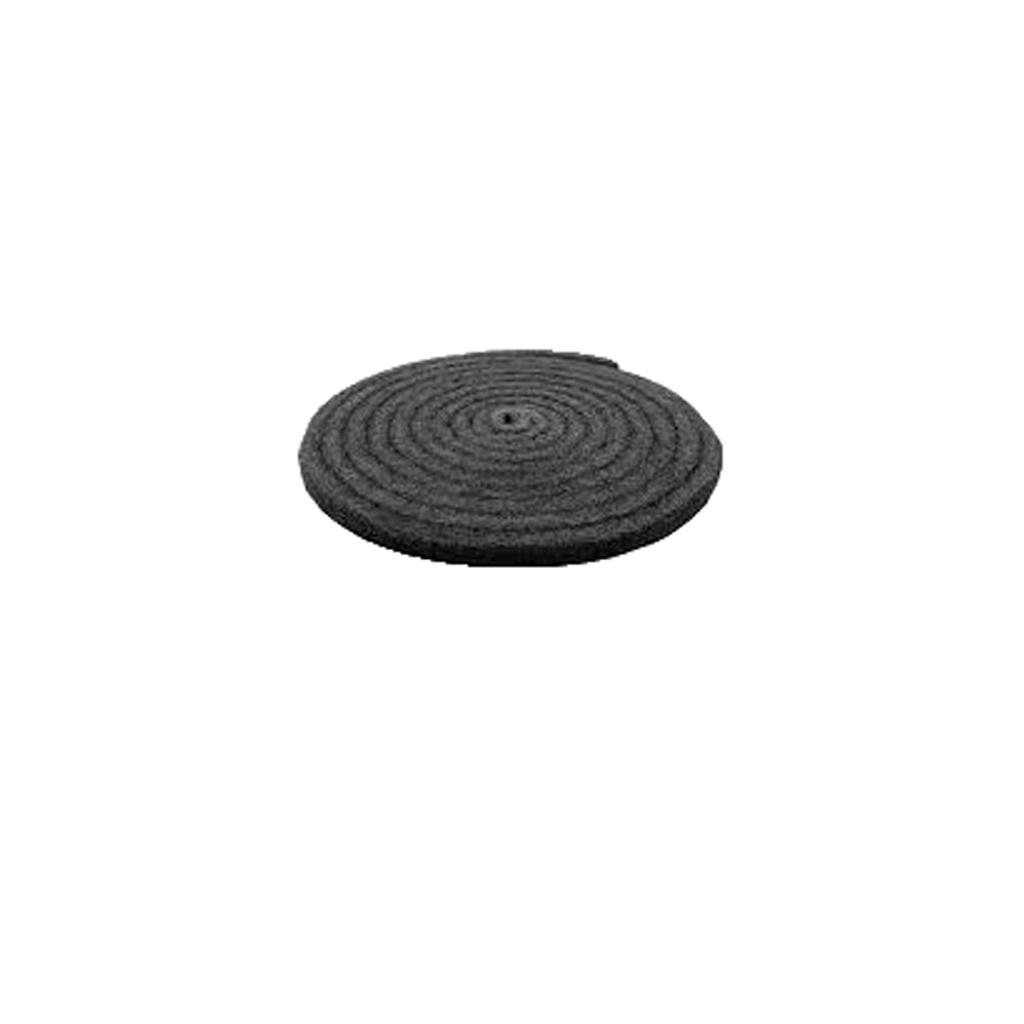 ESPONJILLA S/B PARRILLA INSTITUCIONAL 10 CM x 5 M NEGRA ROLLO