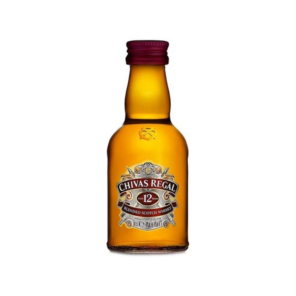 CHIVAS REGAL 12 AÑOS x 50 cc N