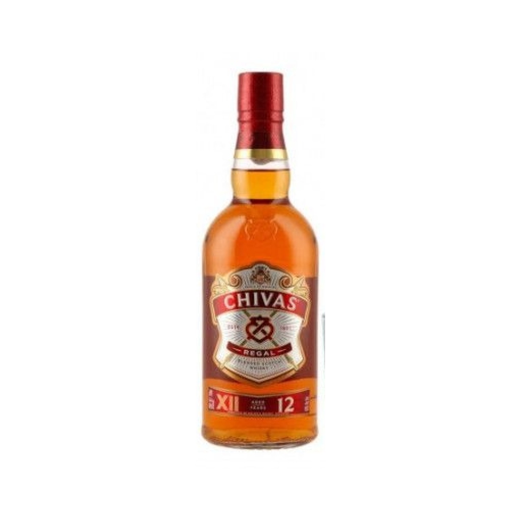 CHIVAS REGAL 12 AÑOS x 700 cc 2 VASOS