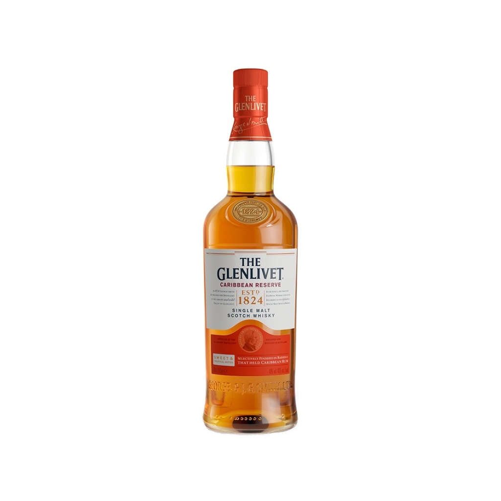 THE GLENLIVET CARIBBEAN RESERVE x 700 cc N