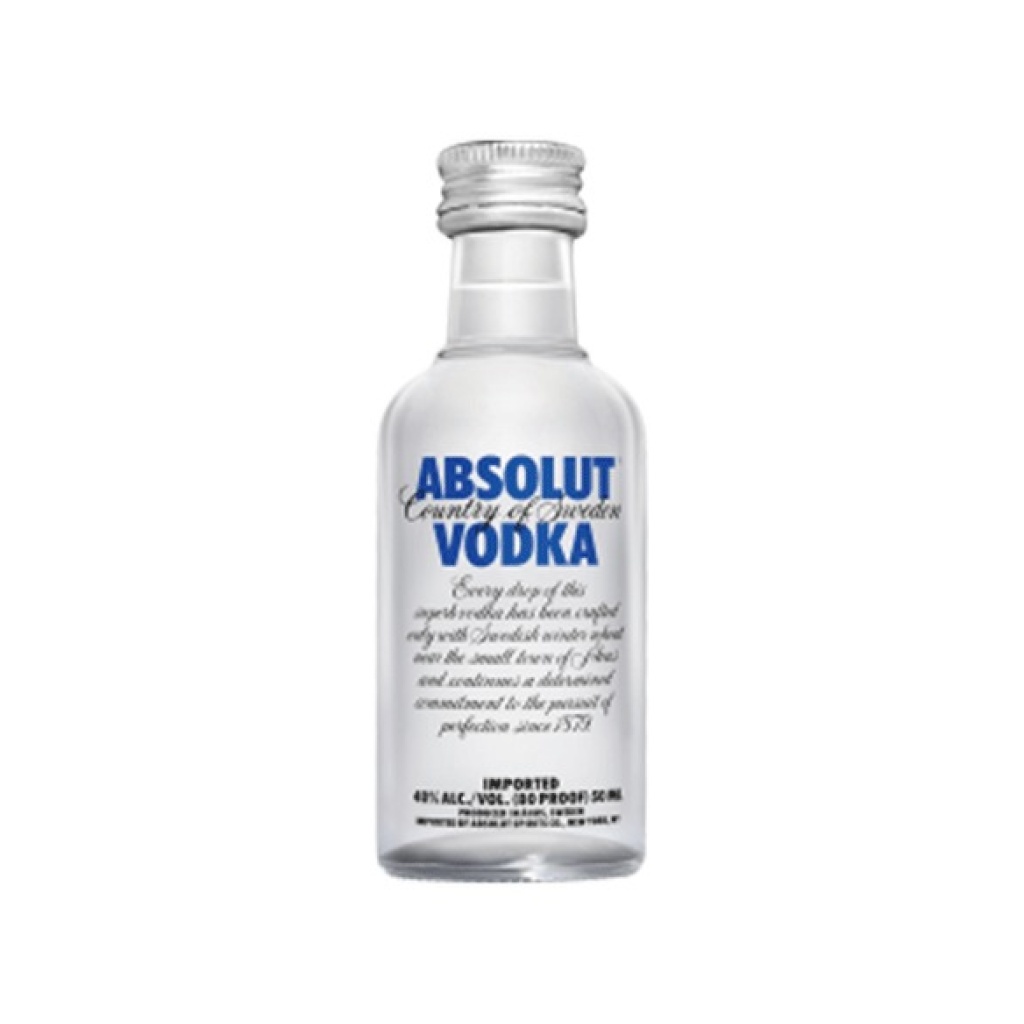 ABSOLUT VODKA x 50 cc N