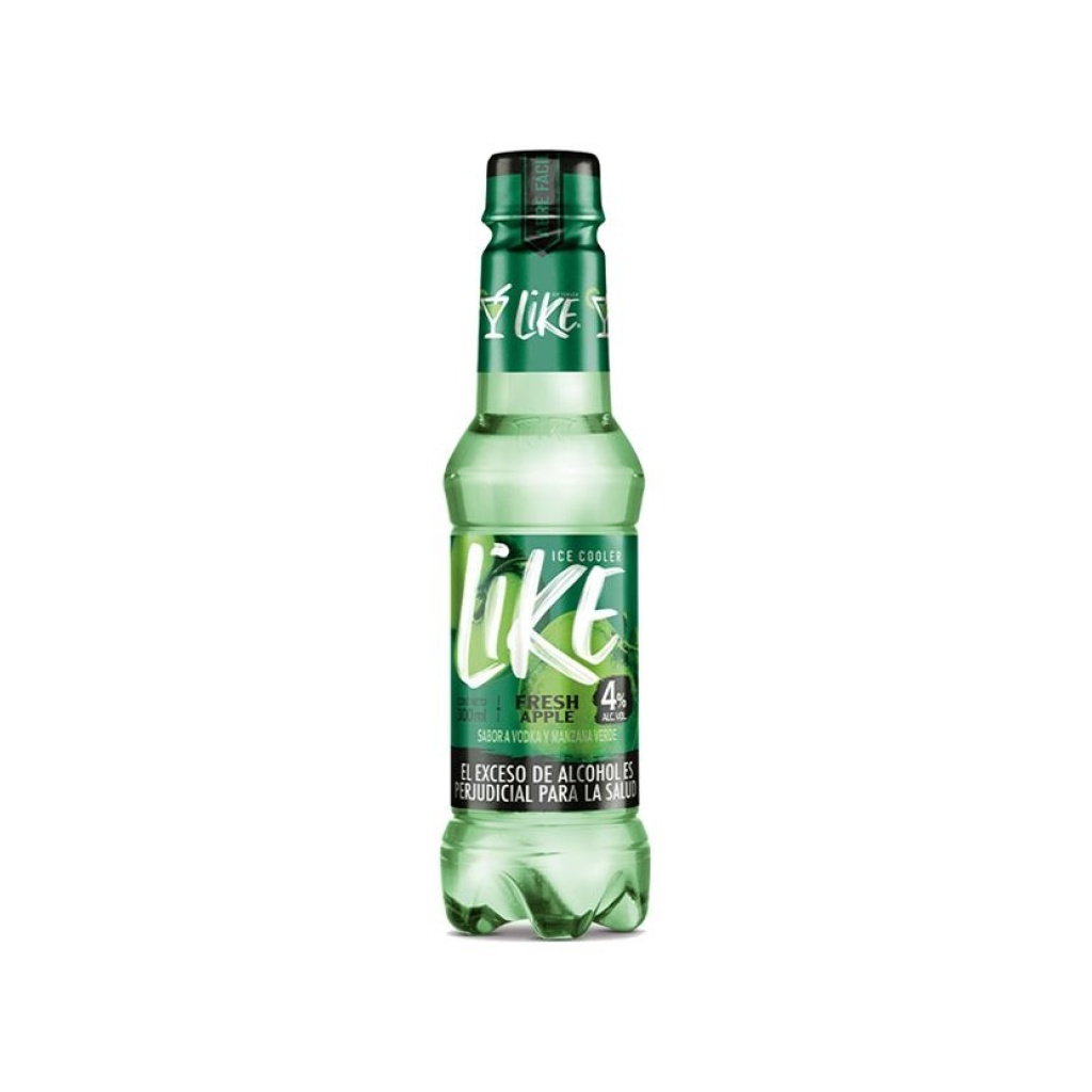 LIKE ICE COOLER MANZANA VERDE x 300 cc UNIDAD
