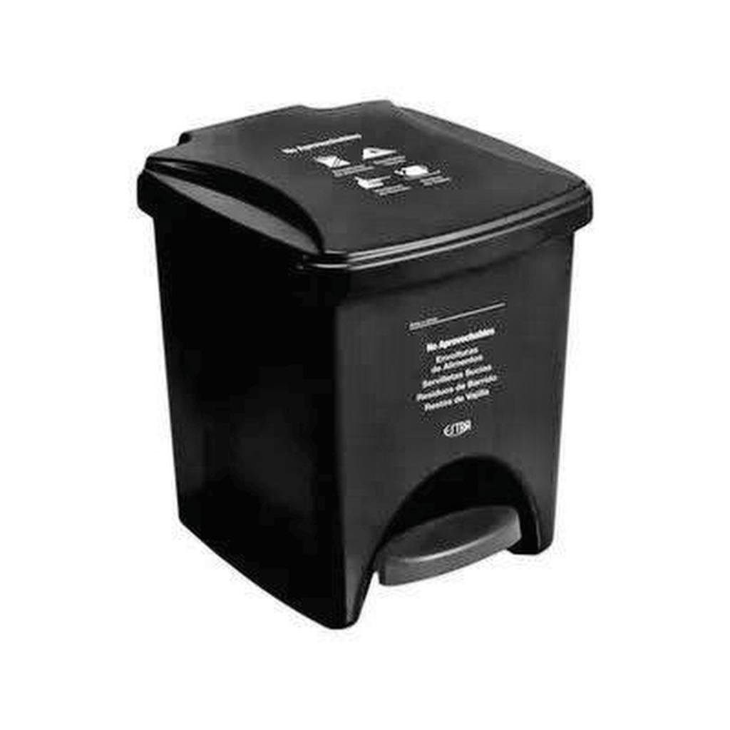 CONTENEDOR DE PEDAL 30.3 LT NEGRO - NO APROVECHABLES 2142897