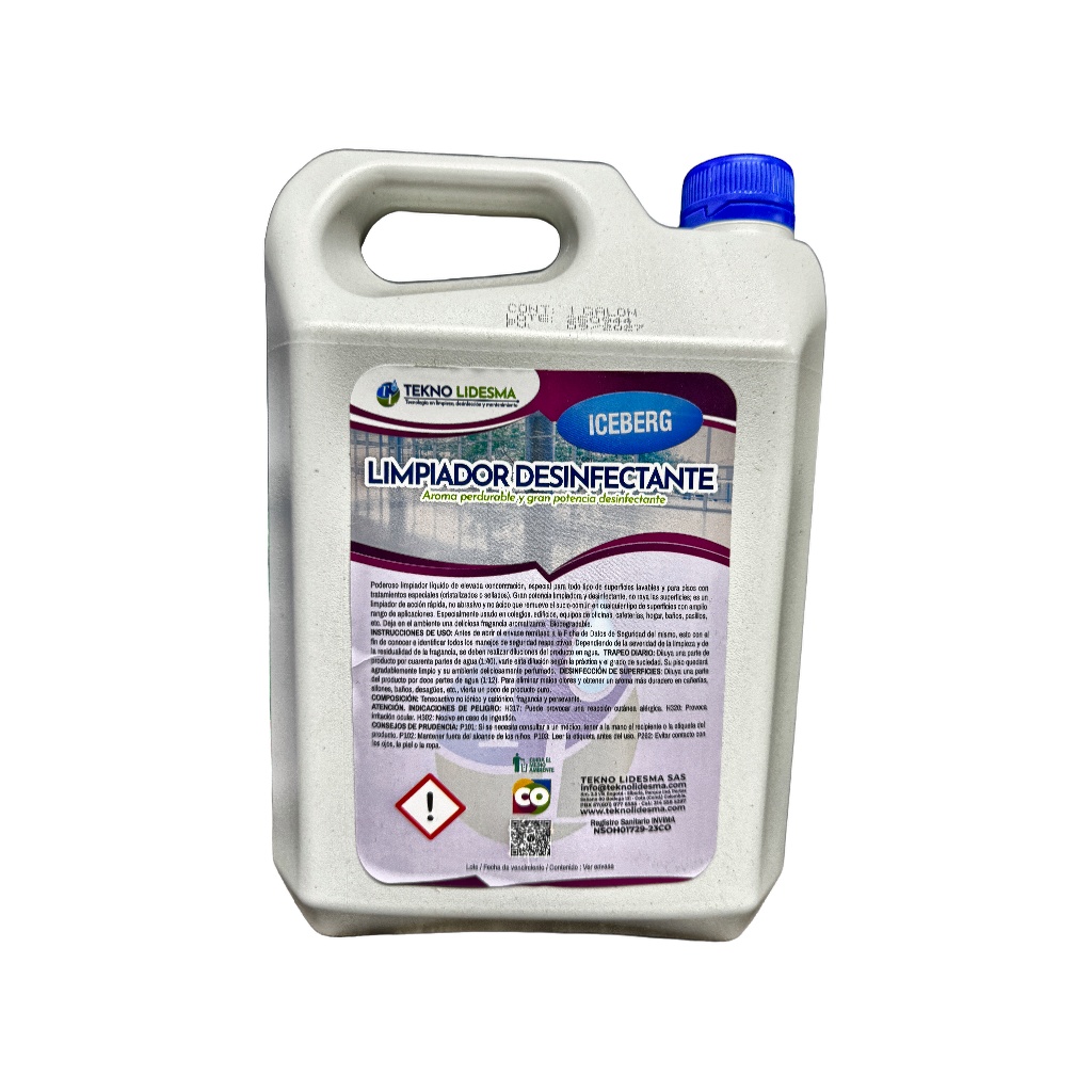 LIMP. DESINF. NOBAC ICERBERC PROES GAL X 3.8 LTS