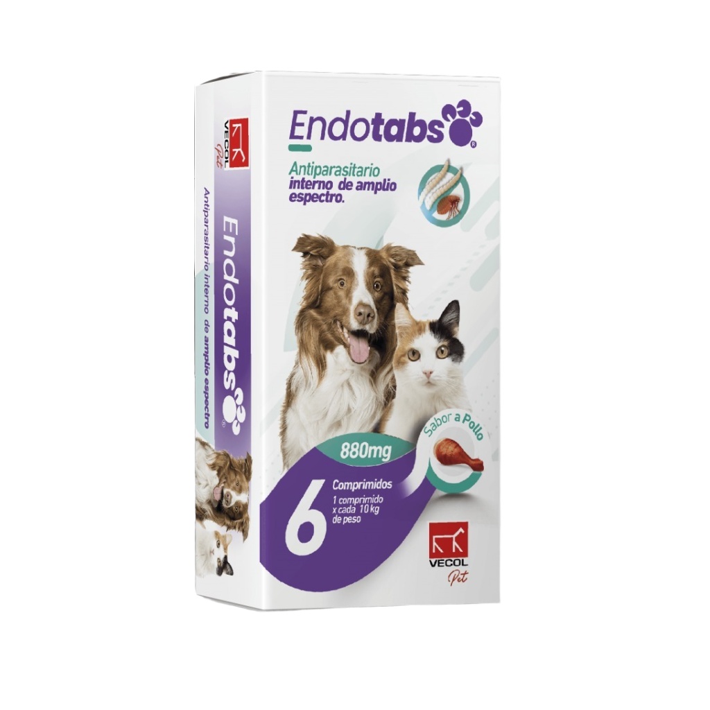 ENDOTABS GRANDES 880 MG 7010036 DISP x 6 CAP
