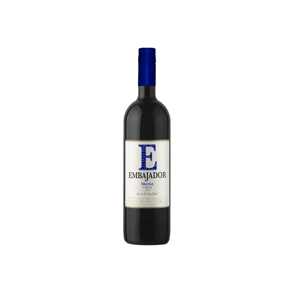VINO TINTO MERLOT EMBAJADOR x 750 cc