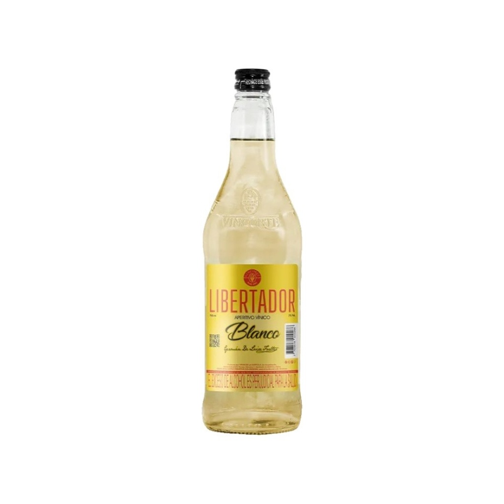 APERITIVO VINICO BLANCO LIBERTADOR x 750 cc