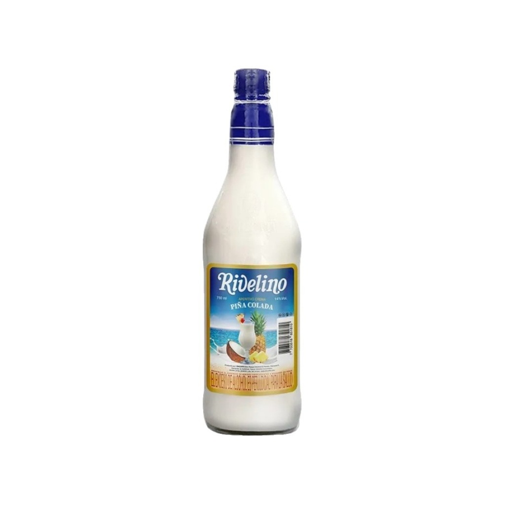 APERITIVO CREMA PIÑA COLADA RIVELINO x 750 cc N