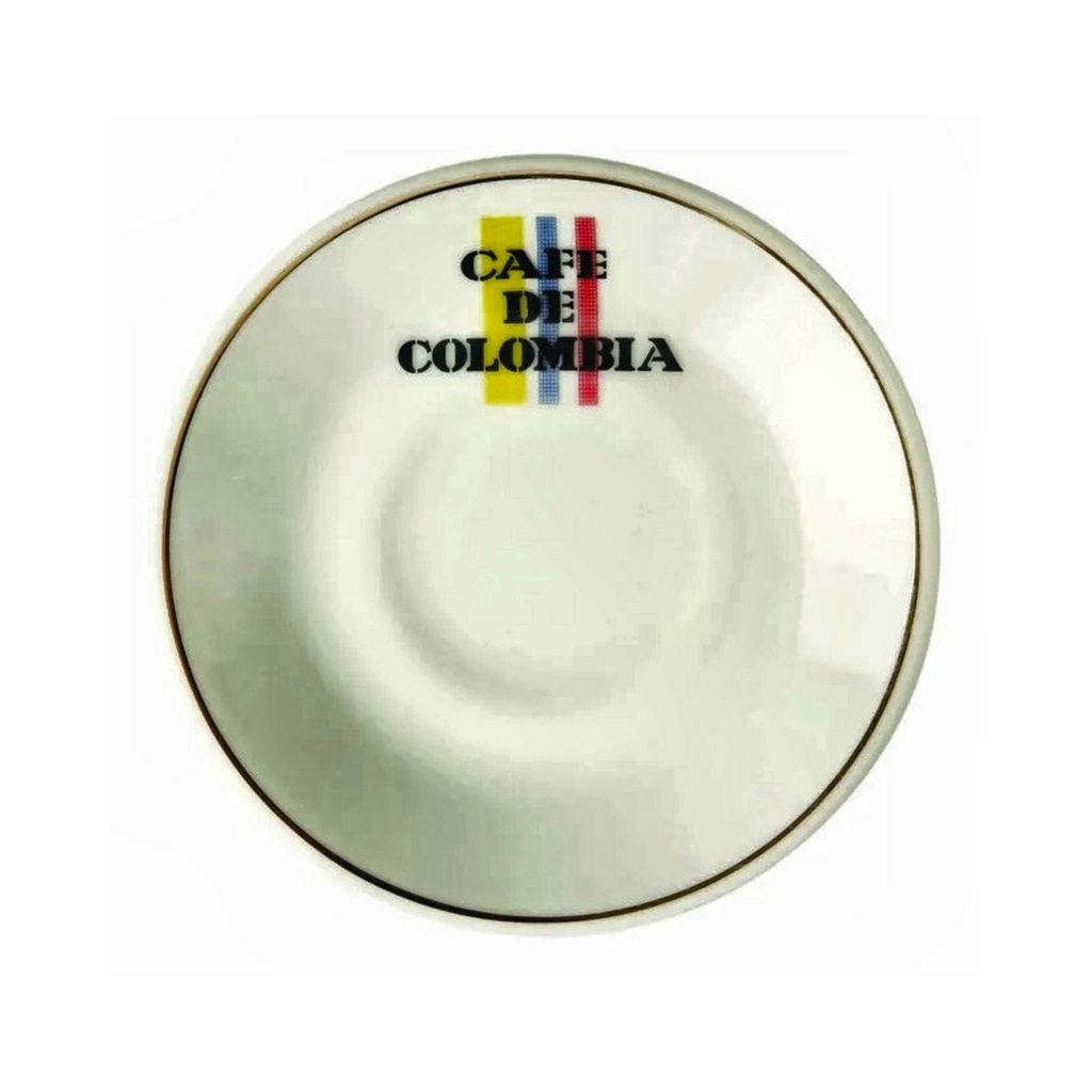 PLATO CAFE 12.5CM CAFE DE COLOMBIA PP1701600124