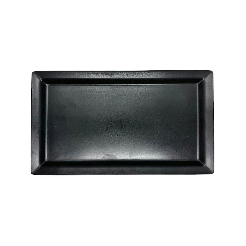 BANDEJA RECT 35x20x2.4CM MELAMINA NEGRO PM1044627836I