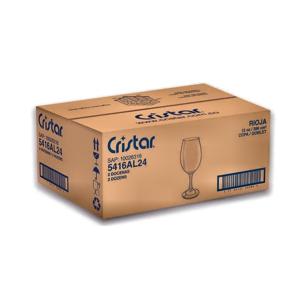 COPA AGUA RIOJA LISA 5416AL24 CJ X 24UND