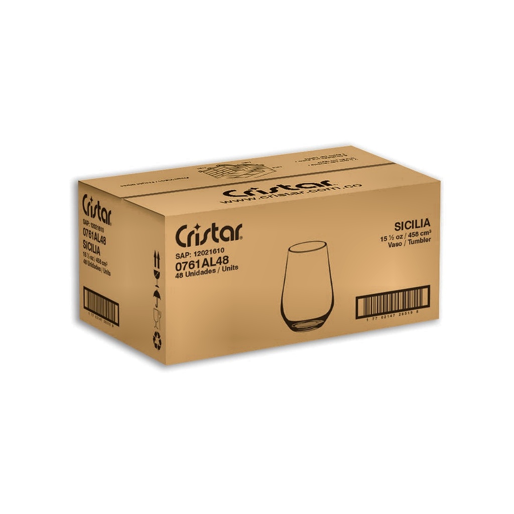 VASO SICILIA ROCKS 0760AL48 CJ X 48UND