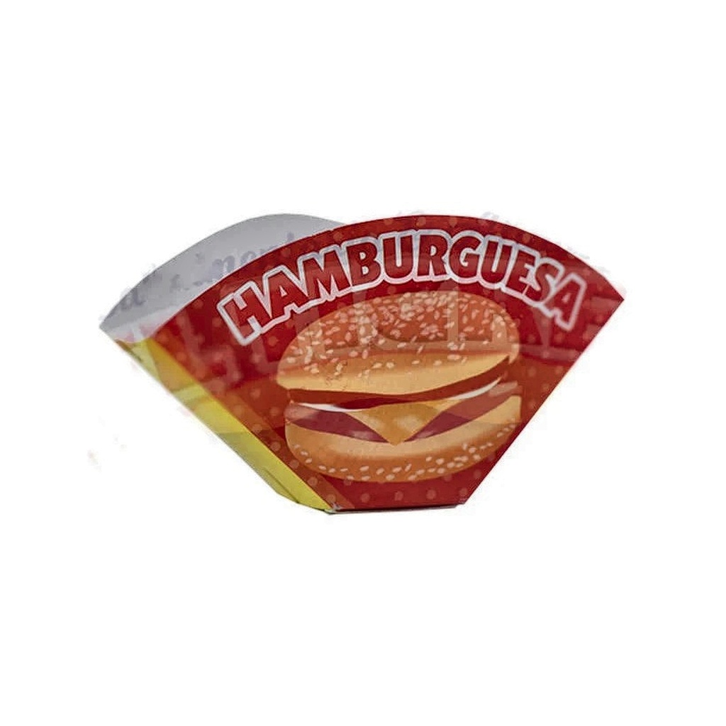 PORTA HAMBURGUESA GEOPACK CJ x 500 UND