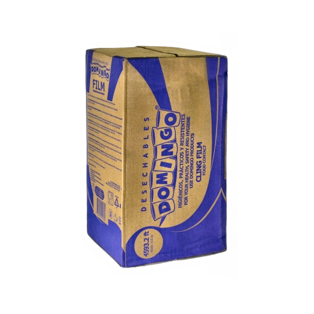 PAPEL FILM TRANS DOMINGO x 1400MT UNIDAD