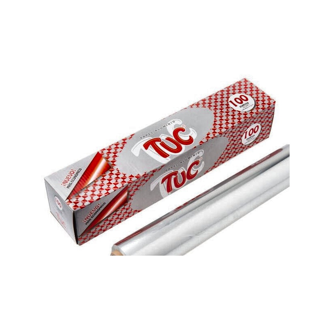 PAPEL ALUMINIO DOMEST x 100 MT UNIDAD