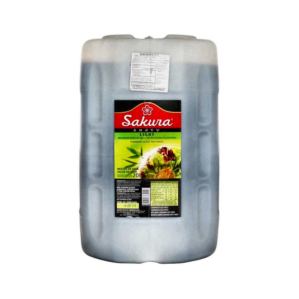 SALSA SOYA TRADICIONAL SAKURA BIDON X20LT