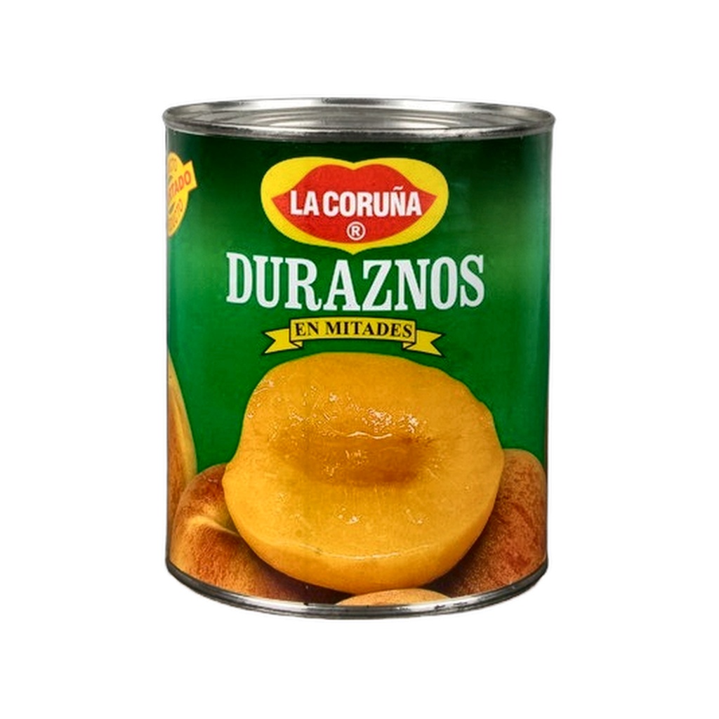 DURAZNO EN MITADES LA CORUÑA FSC x 820 gr