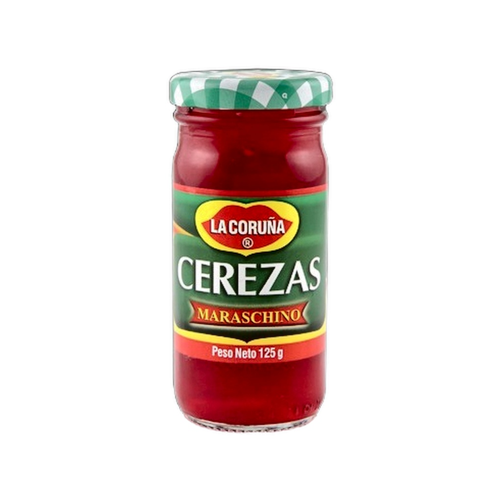 CEREZAS MARRASCHINO LA CORUÑA FSC x 125 gr