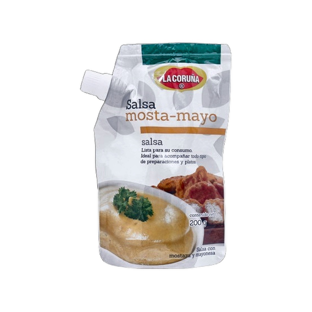 SALSA MOSTA-MAYO DOYPACK LA CORUÑA BOL x 200gr