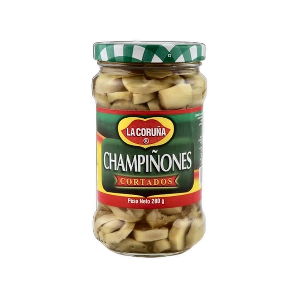 CHAMPIÑONES CORTADOS LA CORUÑA FSC x 530 gr