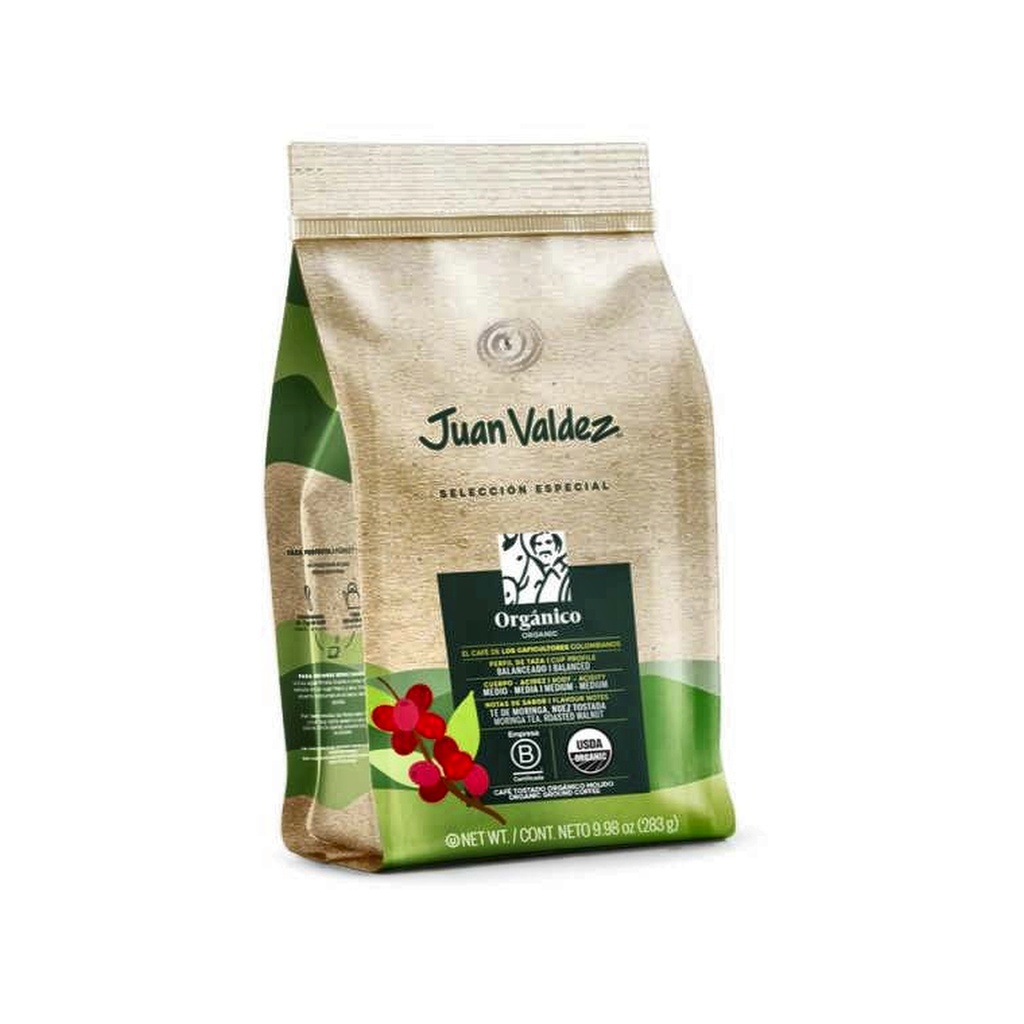  CAFE ORGANICO MOLIDO BOLX 283 GR