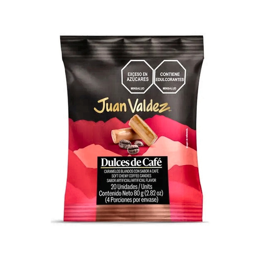 CARAMELO MASTICABLE JV X 80 BOLX 80 UND