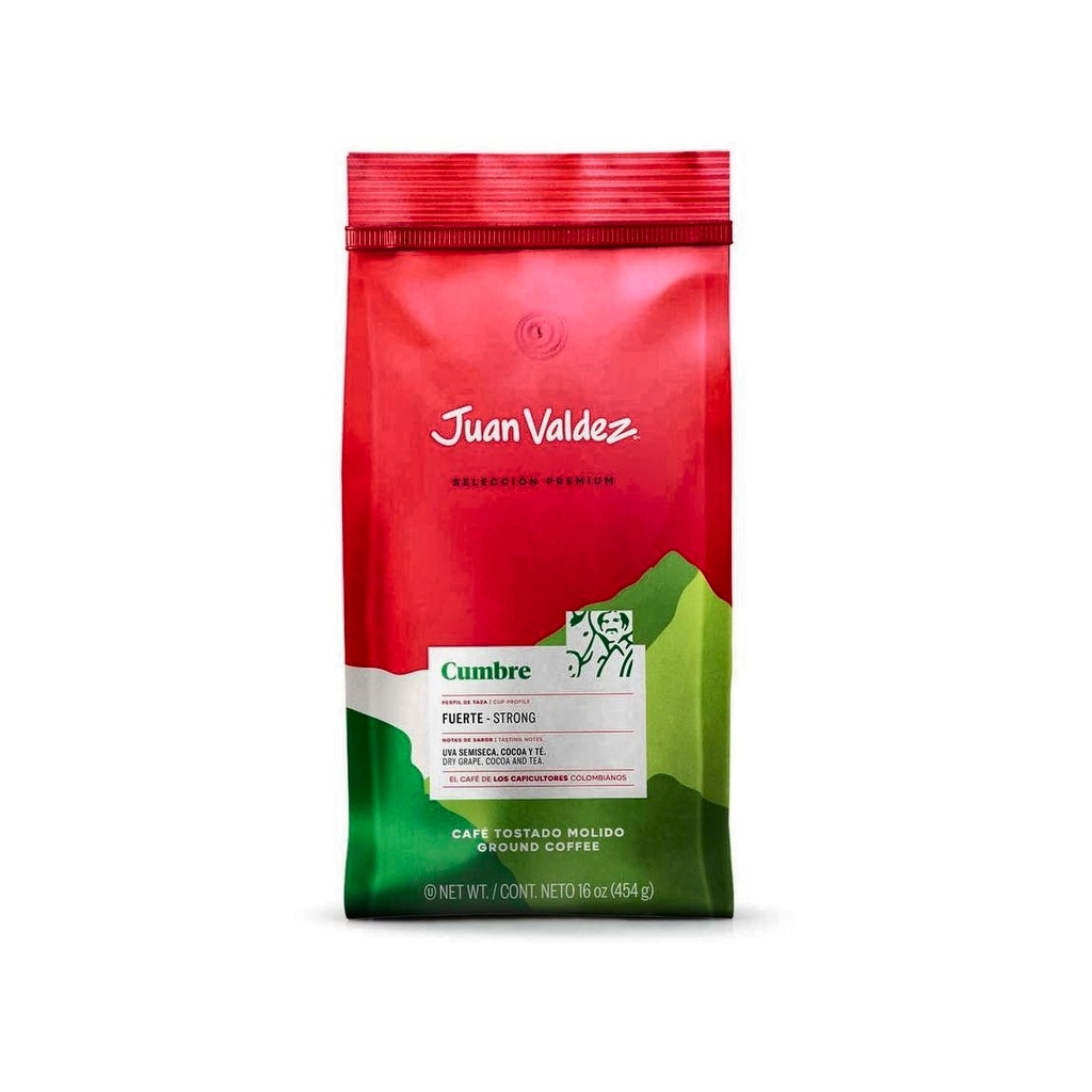 CAFE CUMBRE MOLIDO BOL X 454 GR