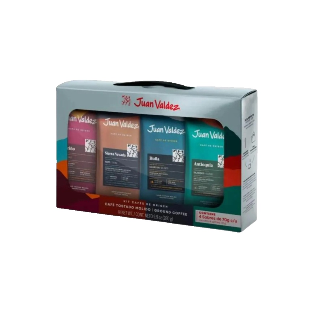 KIT CAFE ORIGEN CJ X 4 UND